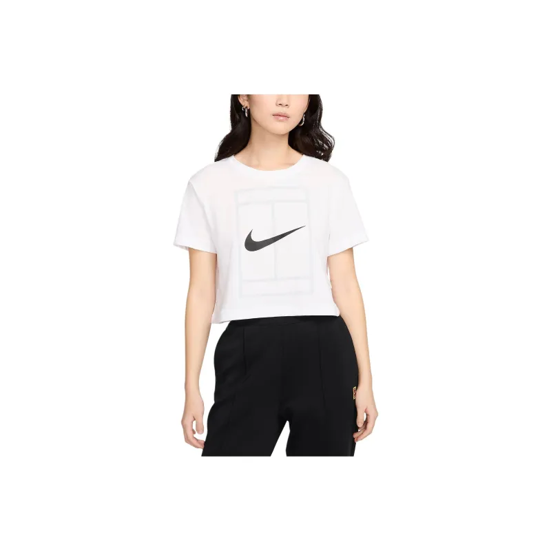 Nike Crop Tops Women's White-0