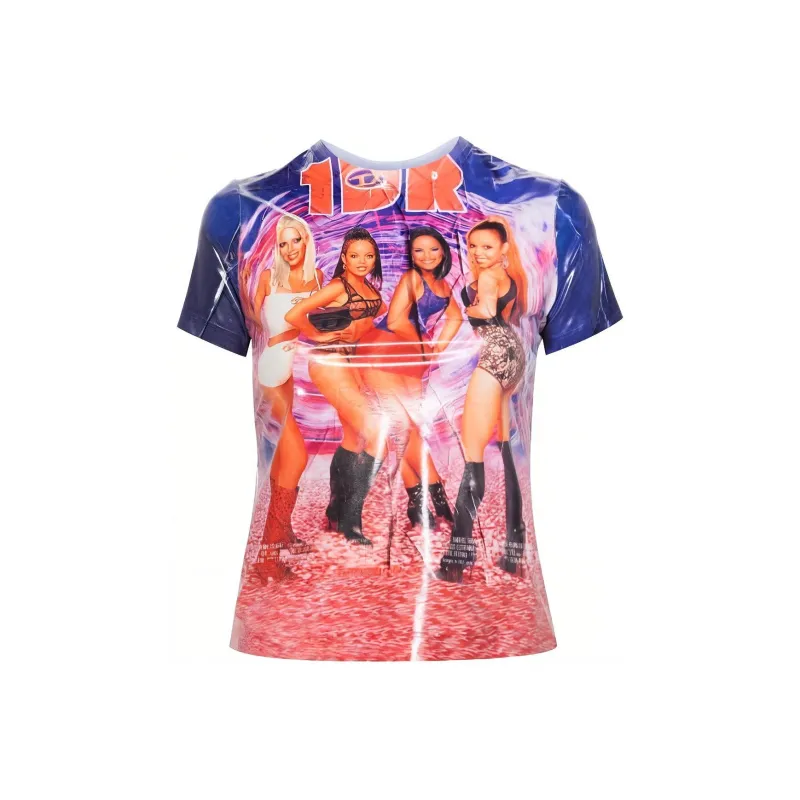 DIESEL Photograph Printed Crewneck T Shirt-0