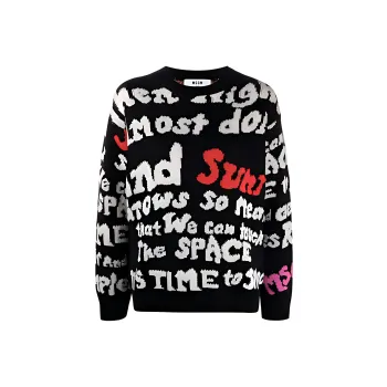 MSGM FW21 Sweater Women's Black
