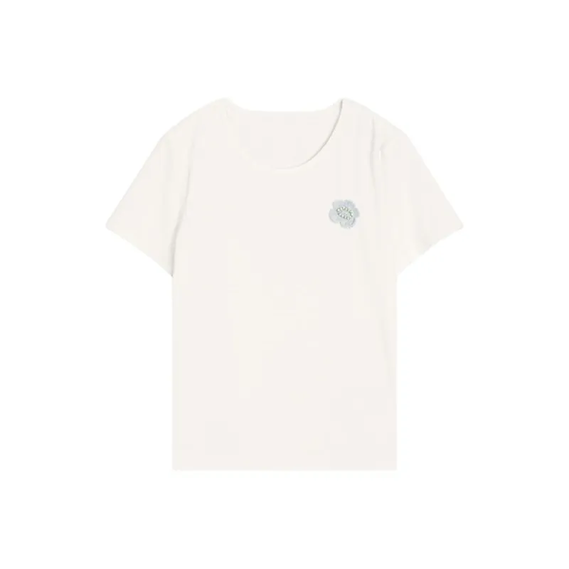 Fragment T Shirt Women's Ivory White-0