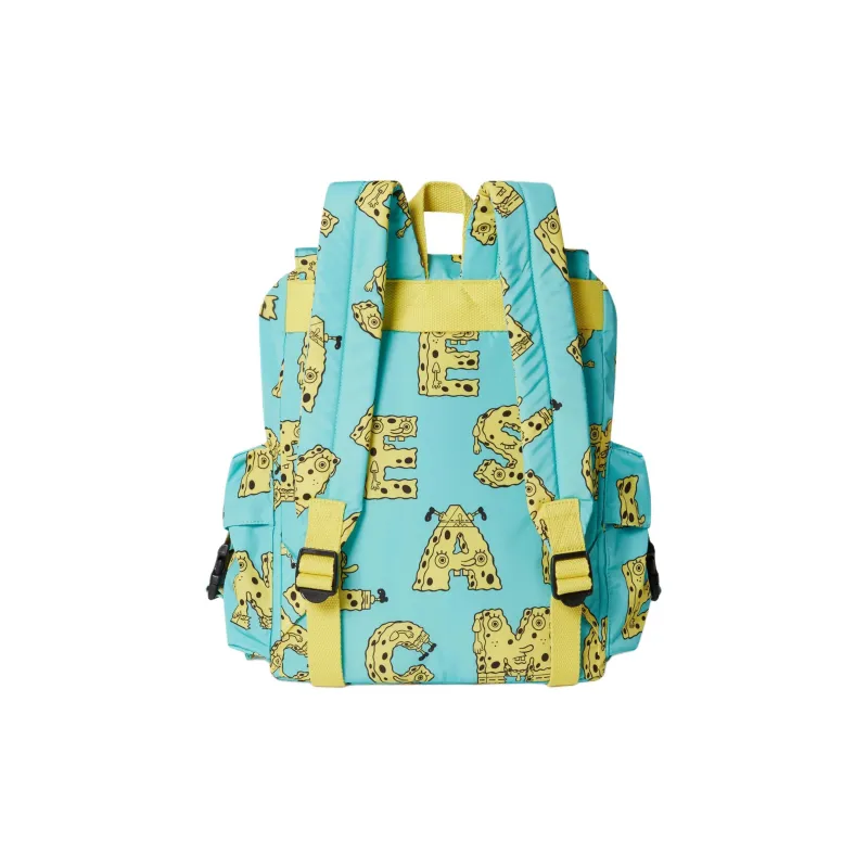 Stella McCartney Sponge Bag, Collaboration Polyester Backpack Kids' Blue & Yellow-2