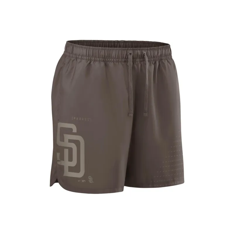 Nike MLB Collaboration San Diego Padres Statement Sports Shorts Men's Brown-0