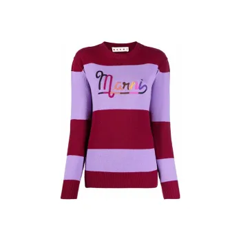 MARNI FW21 Fitted Sweater Women's Purple