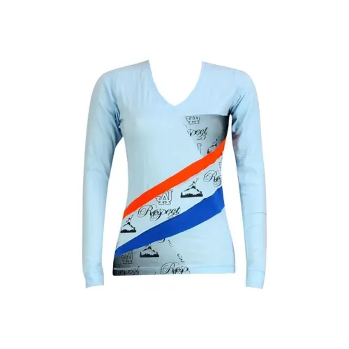JORDAN Women'ss til 8 L/S Tee Blue