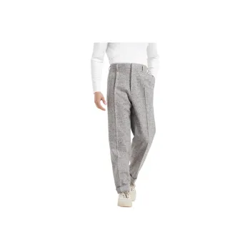 Brunello Cucinelli Pleat detail Wool Trousers