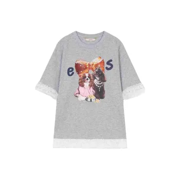 ELF SACK T Shirt Women's Ballet Gray