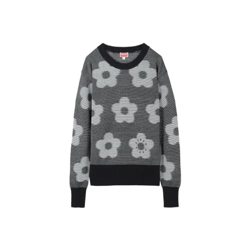 KENZO Flower Spot jacquard Cotton Jumper
