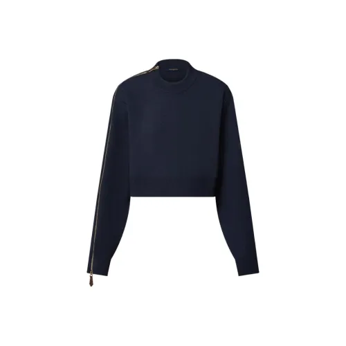 LOUIS VUITTON Sweaters Women's Navy Blue