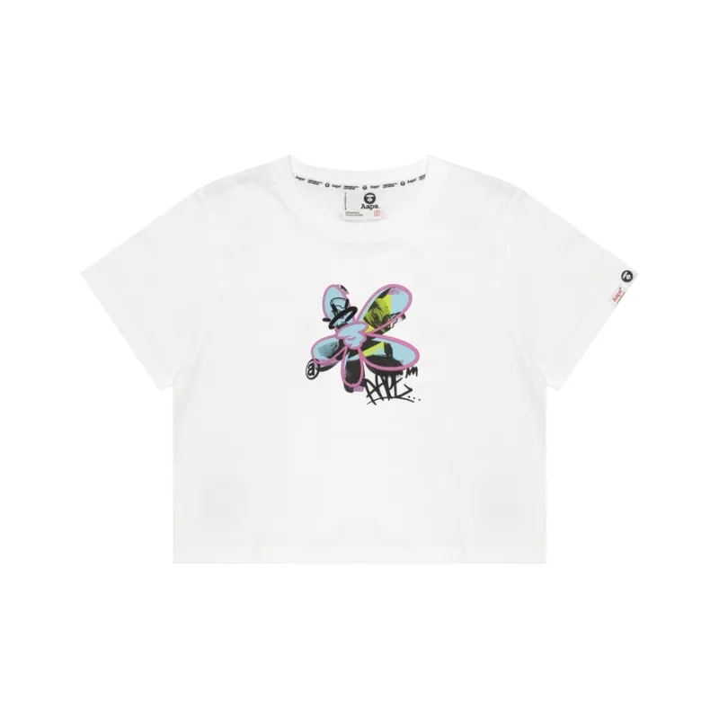 Aape Logo Print T shirt-2