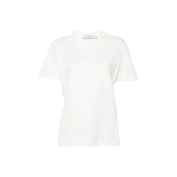 Golden Goose Logo Patch Crewneck T Shirt