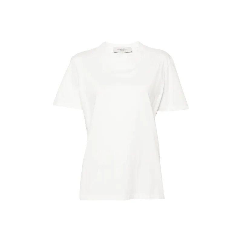 Golden Goose Logo Patch Crewneck T Shirt-0