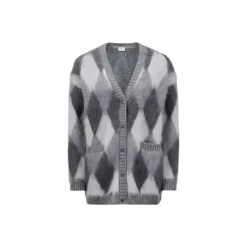 Moncler Diamond pattern Cardigan