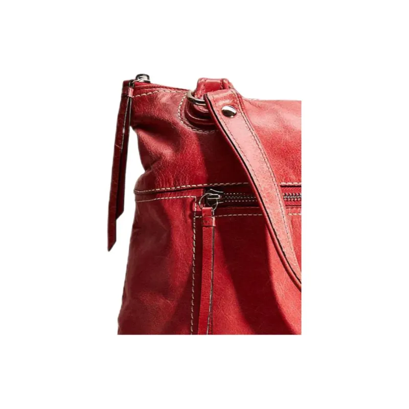 COACH POPPY Leather Tote Bag Shopping Bag One Shoulder Handbag Large Size Women's Camellia Color-1
