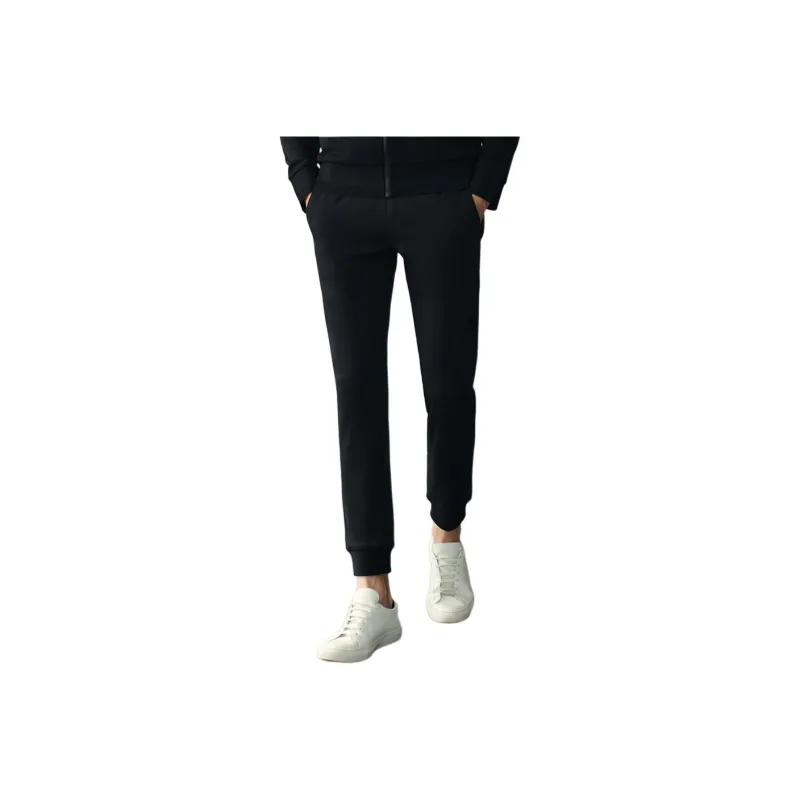 JODOLL Casual Pants Men's Black-0