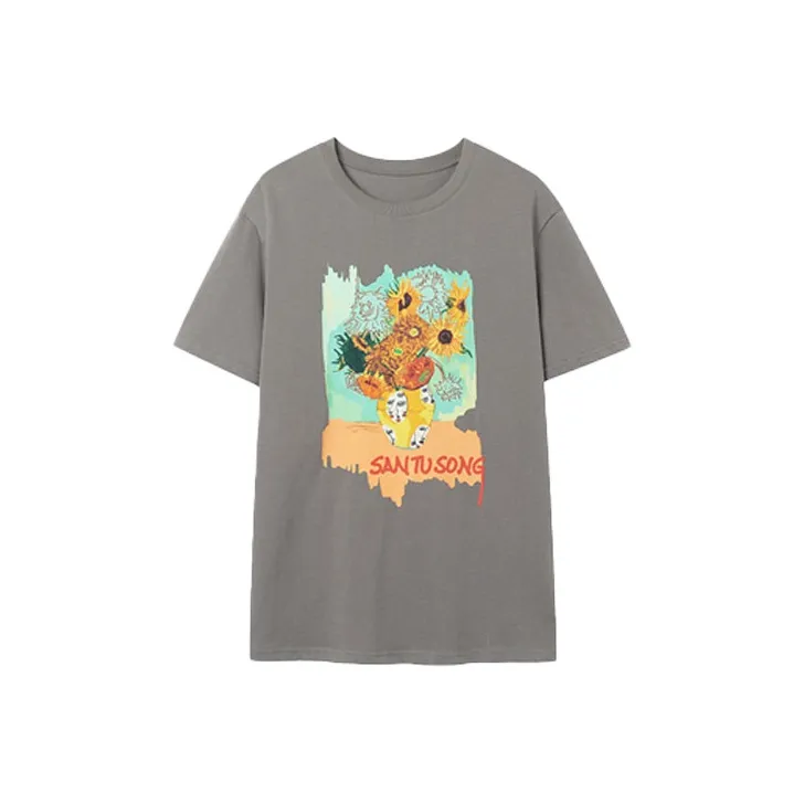 ITIB ITIB X Santu Artist Co-brand T-Shirt Women's Gray-0