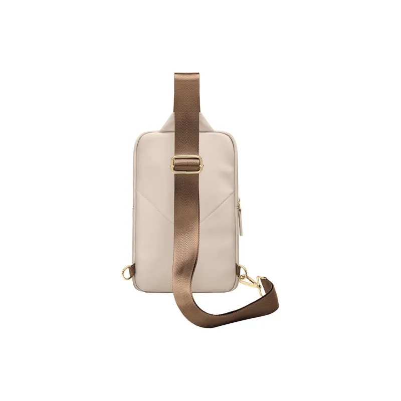 GOLF Fabric Sling Bag Women's Apricot/Black-4