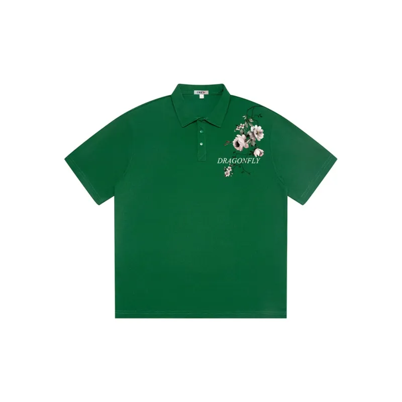 RED DRAGONFLY Polo Shirt Unisex-16