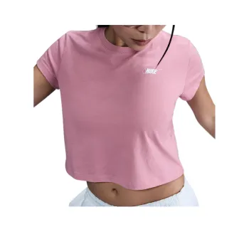 Nike Sportswear Club Women's Short Sleeve Cropped Graphic T Shirt