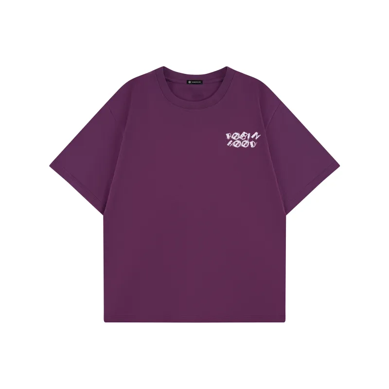 ROBINHOOD T Shirt Unisex Grape Purple-0
