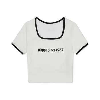 Kappa T Shirt Women's Korean White
