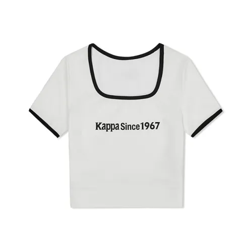 Kappa T Shirt Women's Korean White