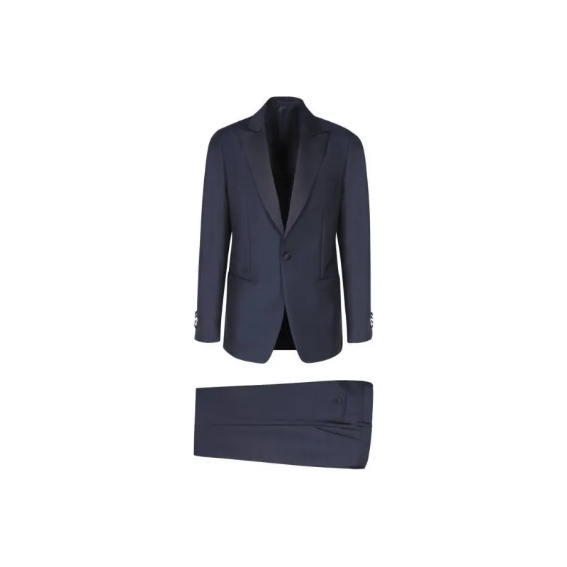 LARDINI Single breasted Wool Blend Suit-0