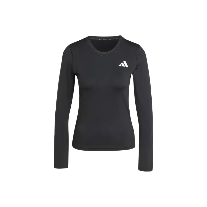 Adidas ESSENTIALS3 Stripes T Shirt Women's Black/White-0