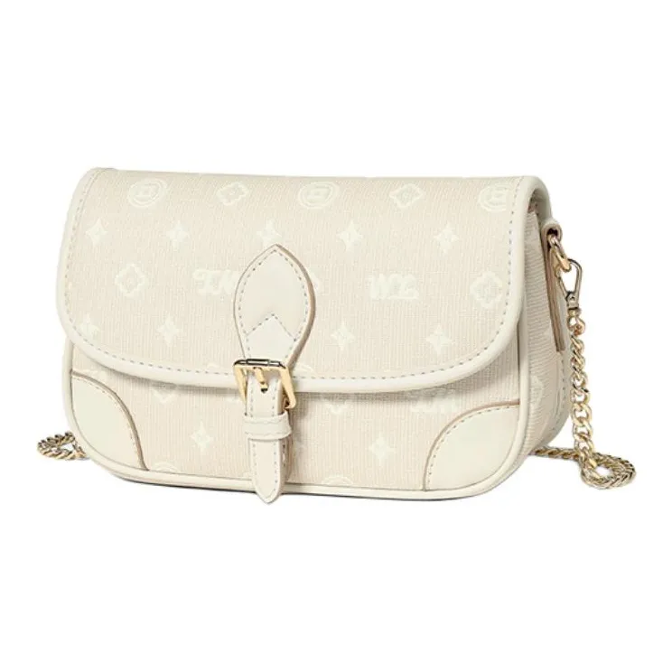 Teenmix PVC Crossbody Bag Shoulder Bag Mom Bag Regular Women's Coffee/Ecru/Sky Blue-8