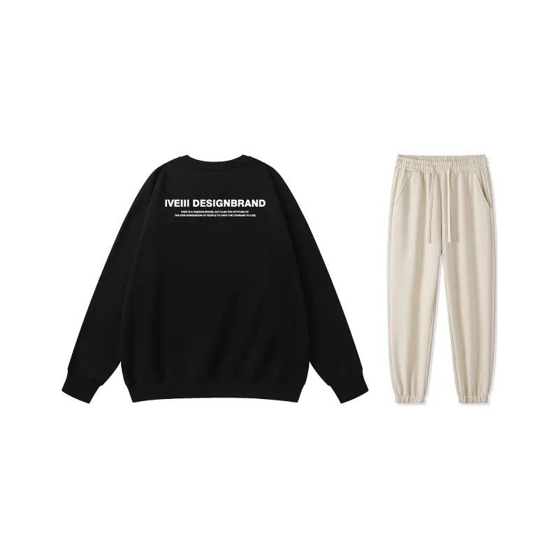 IVEIII Sweatshirt Sets Unisex-4