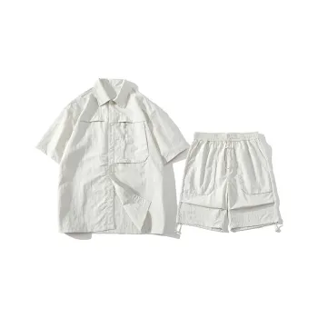 GOOSELIAR Shirt Shorts Set Two-Piece Set Unisex