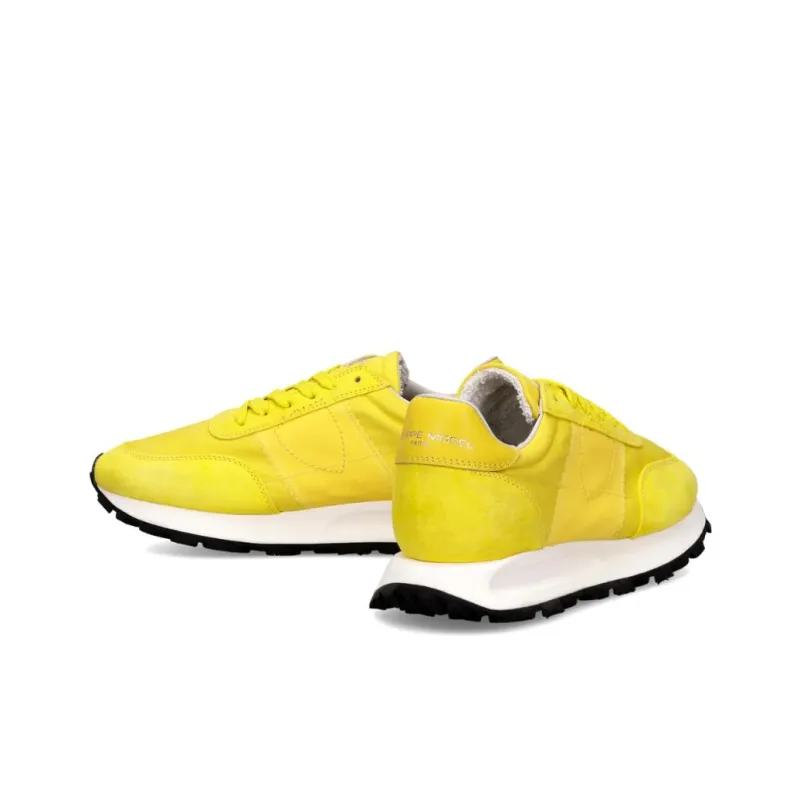 PHILIPPE MODEL Tour Running Low Top Casual Shoes Women's Yellow-2
