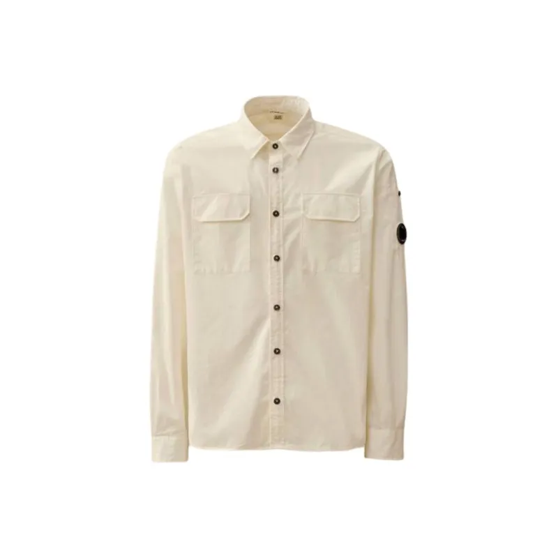 C.P.Company Shirts Men Beige-0