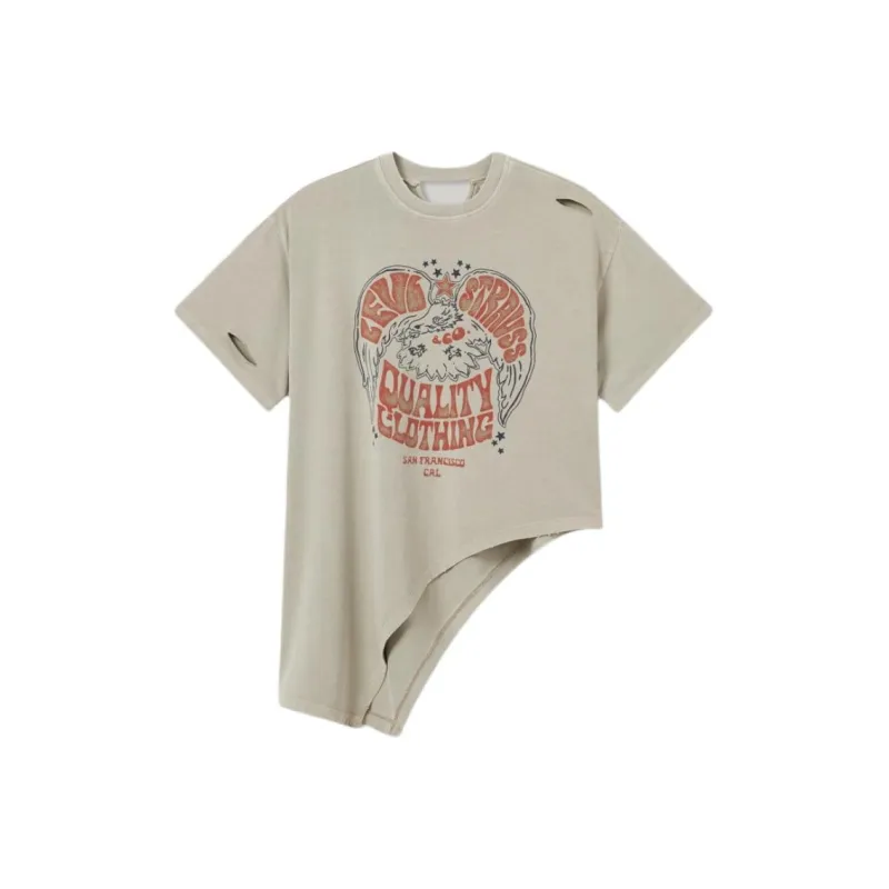 Levis T Shirts Women's Gray-0