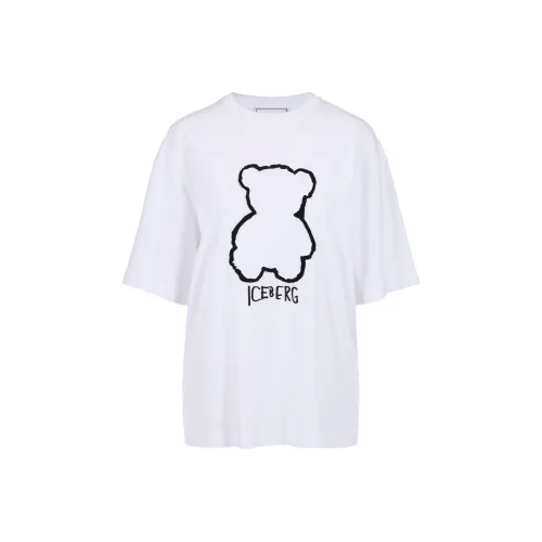 Iceberg Bear Iceberg Printed Jersey T Shirt