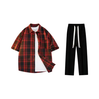 LA'T.WEEKEND Shirt Matching Set Unisex