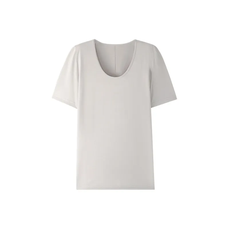 THE SEA LIFE Morandi Joint Name T Shirt Women's Glacier Gray-0
