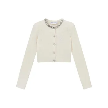 Self portrait Sweater Women's Ivory White