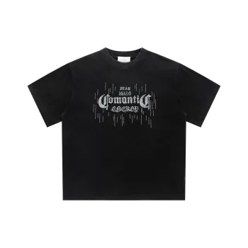 YIMAI T Shirts Unisex Black