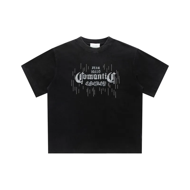 YIMAI T Shirts Unisex Black-0