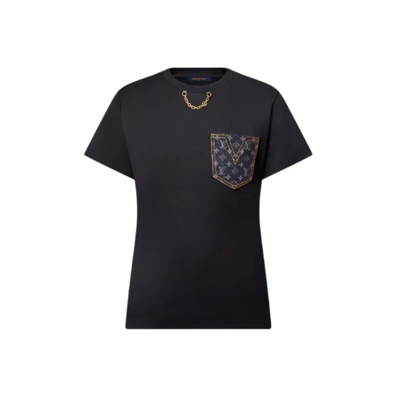 LOUIS VUITTON Monogram Pocket T-Shirt-0