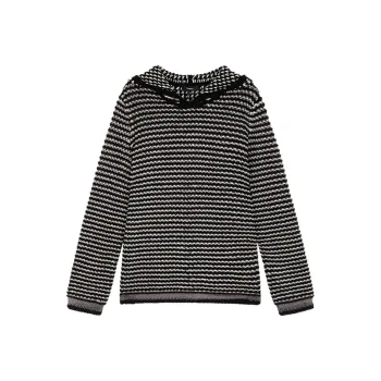 THEORY Sweaters Women's Black White