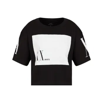 ARMANI EXCHANGEAE T Shirt Women's Black
