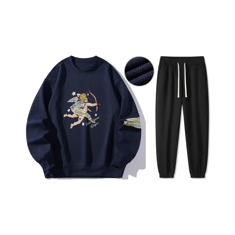 IVEIII Sweatshirt Sets Unisex-12