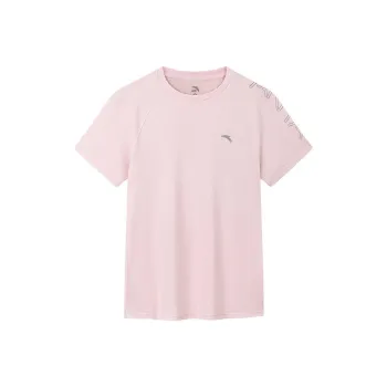 Anta Variety Training Collection Raglan Sleeve T Shirt Women's Firm Pink
