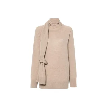 Stella McCartney Sash Detailed Crewneck Jumper