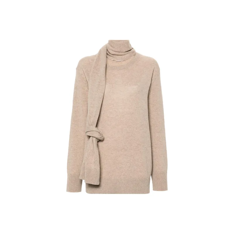 Stella McCartney Sash Detailed Crewneck Jumper-0