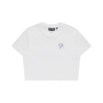 FILA FUSION Set in Sleeve T Shirt Women's Standard White