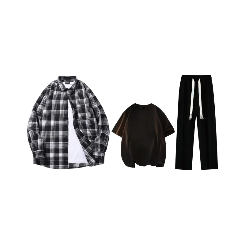 LA'T.WEEKEND Shirt Matching Set Unisex-45