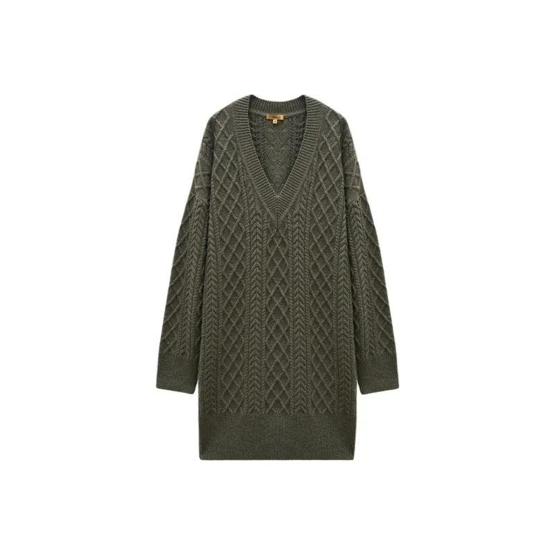 INSUN Sweater Women's Olive Green-0