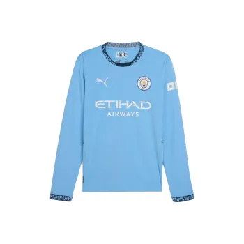 PUMA Camiseta De Fútbol De Manga Larga Manchester City 24/25 Local Para Hombre